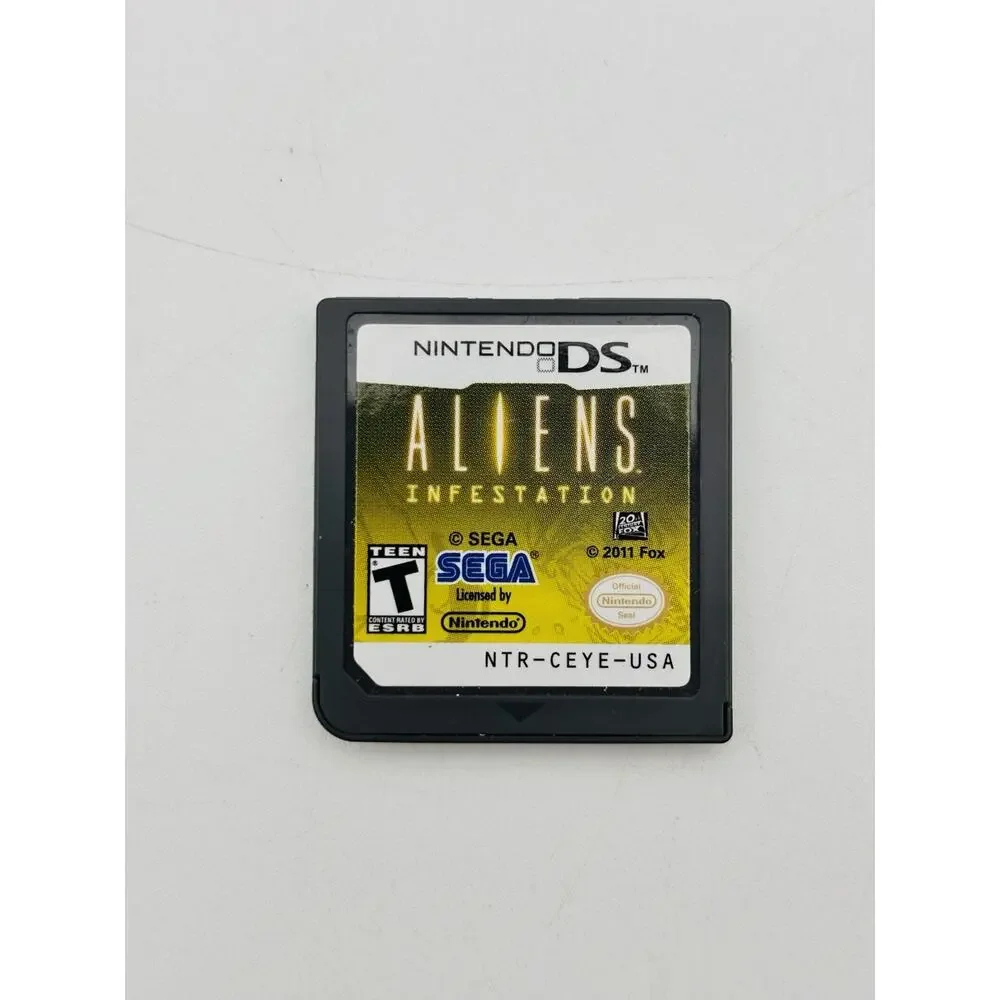 Aliens Infestation (Nintendo DS, 2011), Cartridge only... TESTED Works Authentic